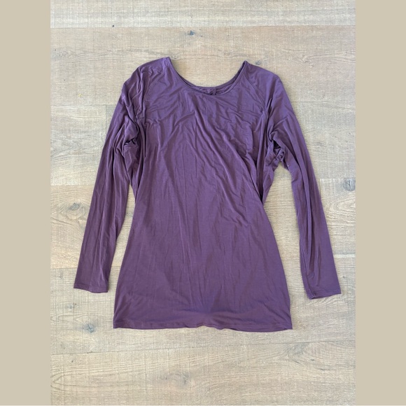 lululemon deep stretch cinch back cutout long sleeve - Picture 2 of 5